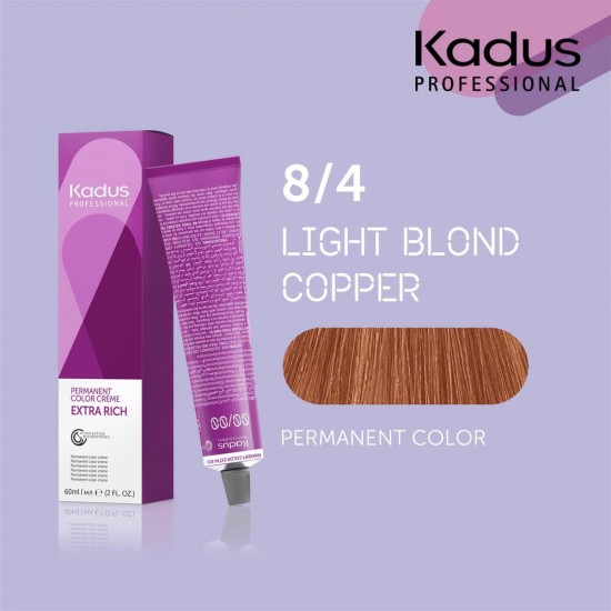 Kadus Professional 8/4 Permanent Extra Rich matu krāsa 60 ml