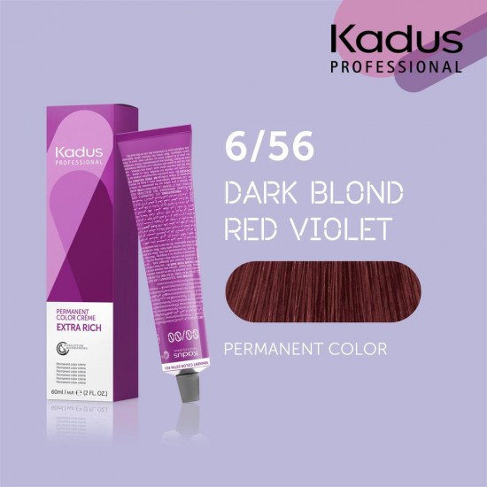 Kadus Professional 6/56 Permanent Extra Rich matu krāsa 60 ml