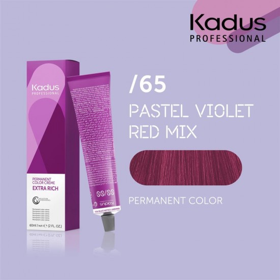 Kadus Professional /65 Permanent Extra Rich hair color 60 ml