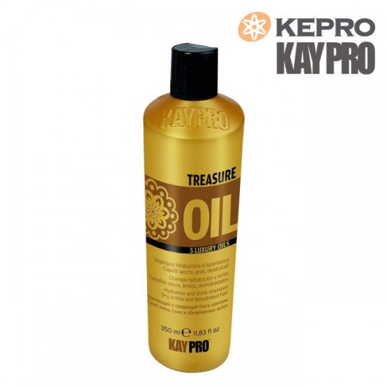 Kepro Treasure Oil 5 luxury oils šampūns 350ml