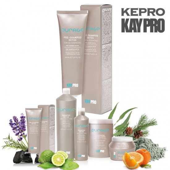 Kepro Kaypro Purage Detox eterisko eļļu krēms matu attīrīšanai 150ml