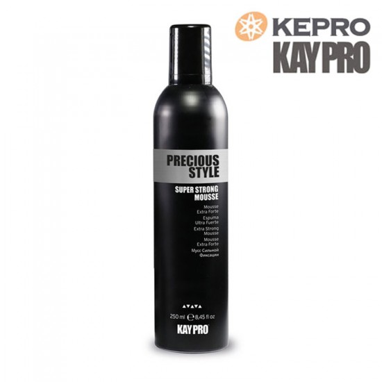KayPro Precious Style Super Strong Mousse īpaši stipras fiksācijas matu putas 250ml