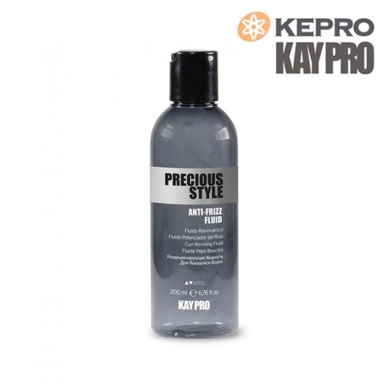 KayPro Precious Style Anti-Frizz Fluid fluīds cirtainiem matiem 200ml