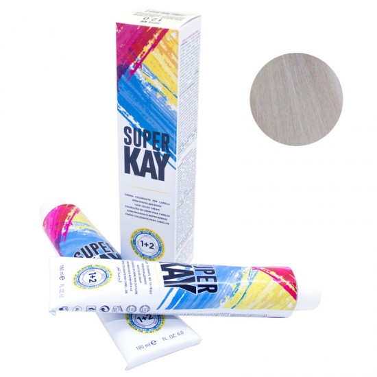 Kepro Super Kay matu krāsa super platīnu eksta pelnu blond 11.11 180ml