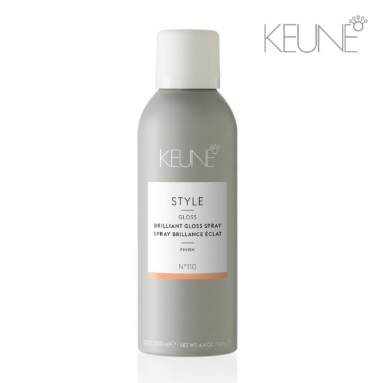 Keune Style Gloss Brilliant Gloss Spray №110 sprejs luminiscējošam spīdumam 200ml