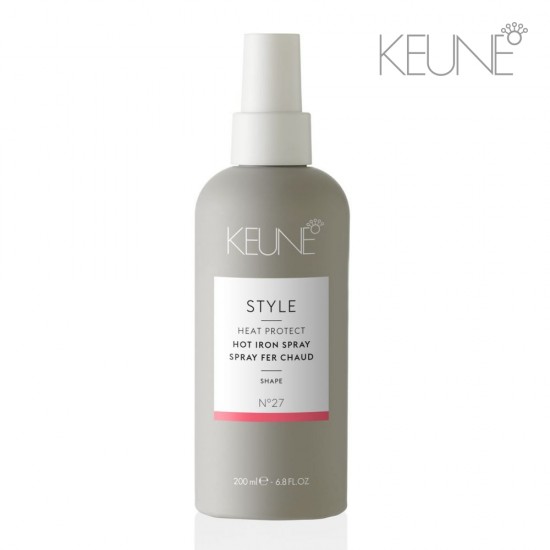 Keune Style Heat Protect Hot Iron Spray №27 karstuma aizsardzības līdzeklis sausiem matiem 200ml