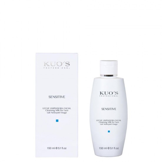 KUO'S SENSITIVE attīrošs pieniņš 150ml														