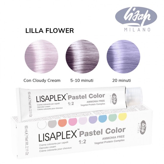 Lisap Lisaplex pasteļtoņu matu krāsa - ceriņu zieds 60ml