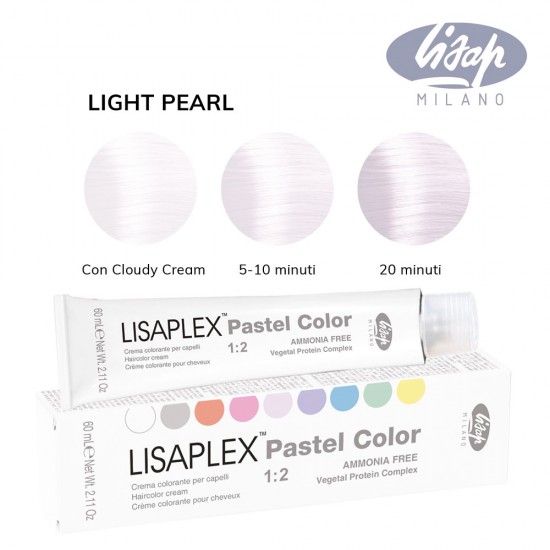 Lisap Lisaplex pasteļtoņu matu krāsa - gaiša pērle 60ml