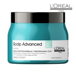 L'OREAL PROFESSIONNEL SCALP ADVANCED Cleansing mask with clay 2in1 500 ml L'OREAL PROFESSIONNEL SCALP ADVANCED Cleansing mask with clay 2in1 500 ml