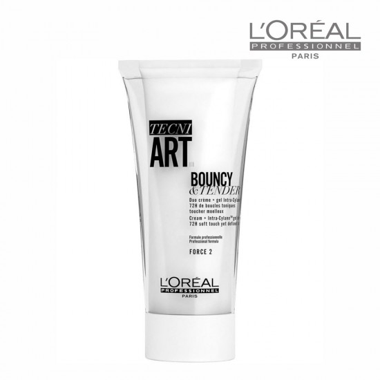 L'Oréal Professionnel Tecni Art Bouncy & Tender Cream veidošanas krēms cirtainiem matiem 150ml