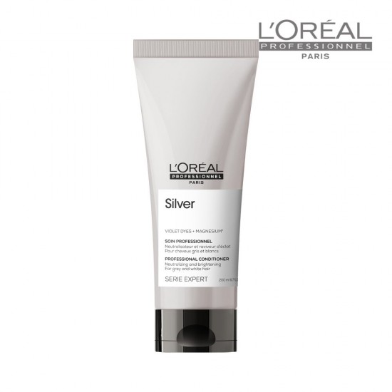 L’Oréal Professionnel SERIE EXPERT  Silver kondicionieris sirmiem vai balinātiem matiem 200ml