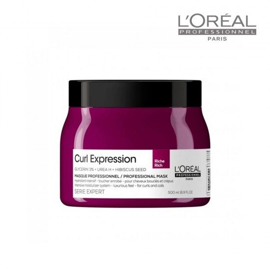 L'Oréal Professionnel Curls Expression intensīvi mitrinoša maska RICH 500ml