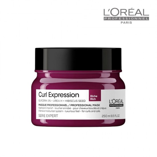 L'Oréal Professionnel Curls Expression intensīvi mitrinoša maska RICH 250ml