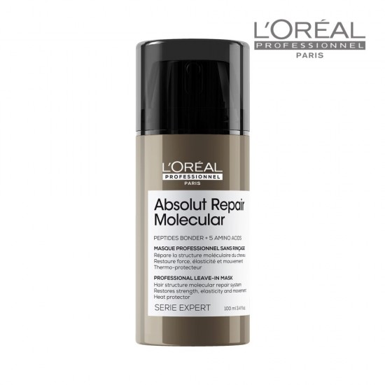 L'Oréal Professionnel SERIE EXPERT Absolut Repair Molecular Atjaunojošs neskalojamais līdzeklis, 100 ml
