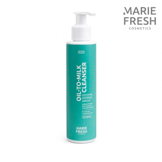 Marie Fresh Oil-To-Milk Cleanser attīrošs līdzeklis taukainai un kombinētai ādai 150ml