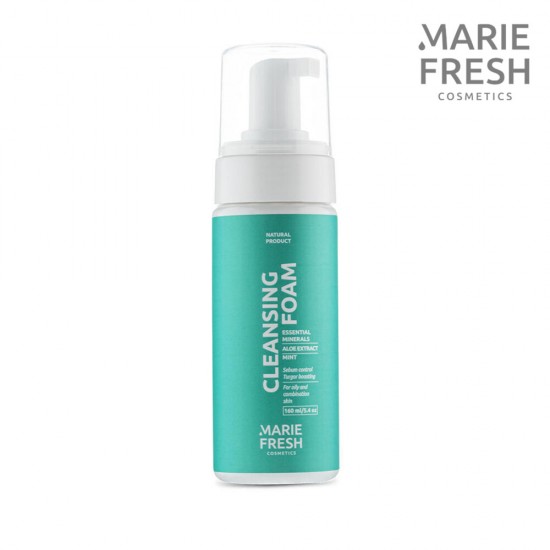 Marie Fresh Cleansing Foam attīrošās putas taukainai un kombinētai ādai 160ml