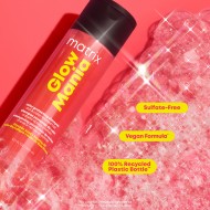 Matrix Glow Mania šampūns krāsotiem matiem ar glikolskābi 300ml