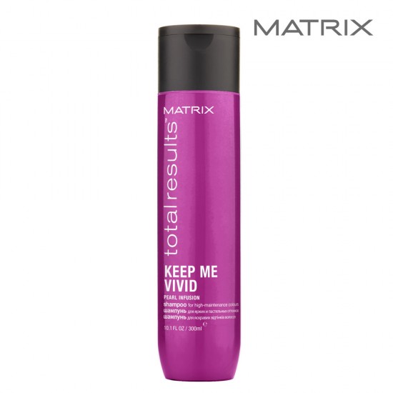 Matrix Total Results Keep Me Vivid Pērļu Mirdzums šampūns krāsotiem matiem 300ml