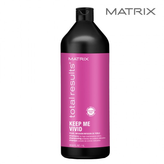 Matrix Total Results Keep Me Vivid Pērļu Mirdzums šampūns krāsotiem matiem 1L