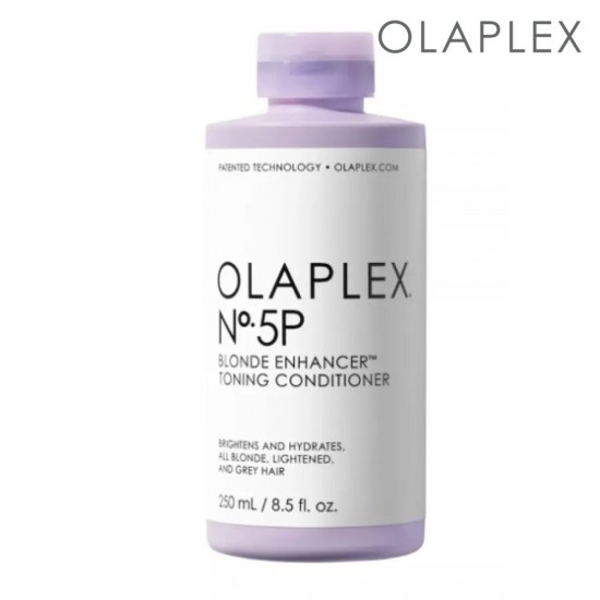 Olaplex N°5P Blonde Enhancer Tonējošs kondicionieris blondiem matiem un balinātām matu šķipsnām, 250ml