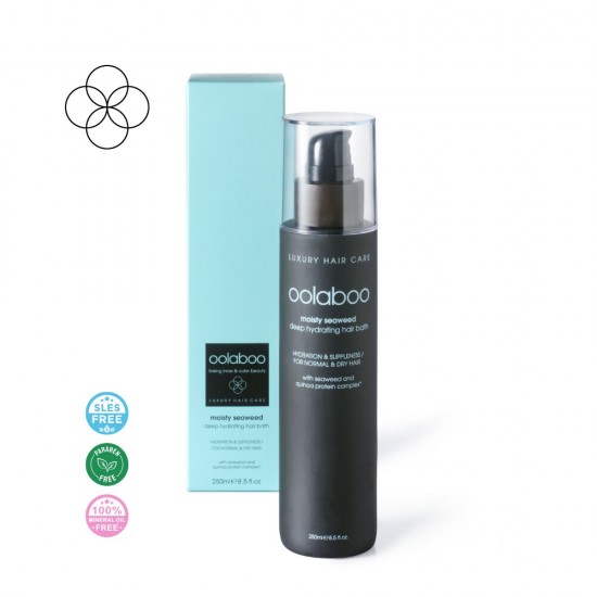 Oolaboo moisty seaweed deep hydrating hair šampūns 250 ml