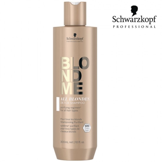 Schwarzkopf Pro BlondMe All Blondes Detox šampūns 300ml