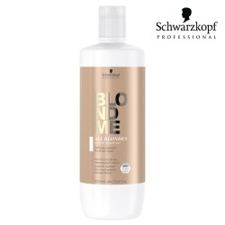 Schwarzkopf Pro BlondMe All Blondes Detox attīrošs šampūns blondiem matiem 1L Schwarzkopf Pro BlondMe All Blondes Detox attīrošs šampūns blondiem matiem 1L