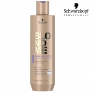 Schwarzkopf Pro BlondMe Cool Blondes neitralizējošs šampūns vēsi blondiem matiem 300ml
