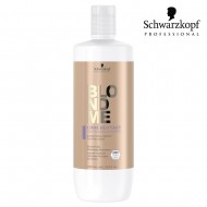 Schwarzkopf Pro BlondMe Cool Blondes neitralizējošs šampūns vēsi blondiem matiem 1L