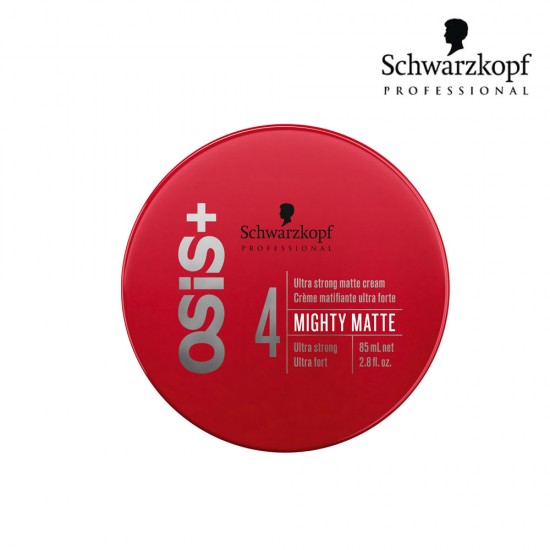 Schwarzkopf Pro Osis+ Mighty Matte stipras fiksācijas krēms ar matētu efektu 85ml