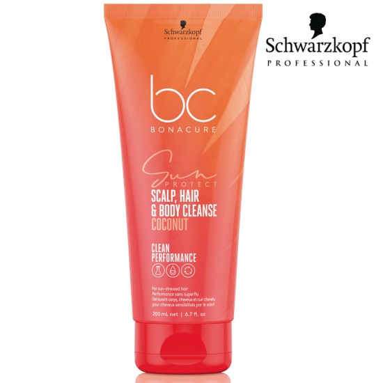 Schwarzkopf Pro BC CP Sun Protect šampūns matiem un ķermenim 200ml