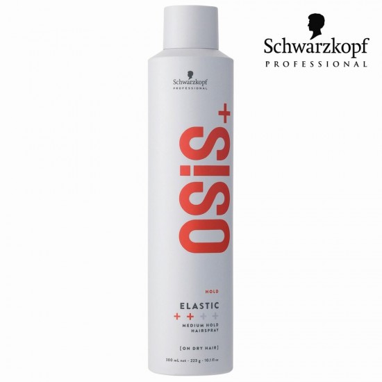 Schwarzkopf Pro OSIS+ ELASTIC Medium Hold Hairspray, 300 ml