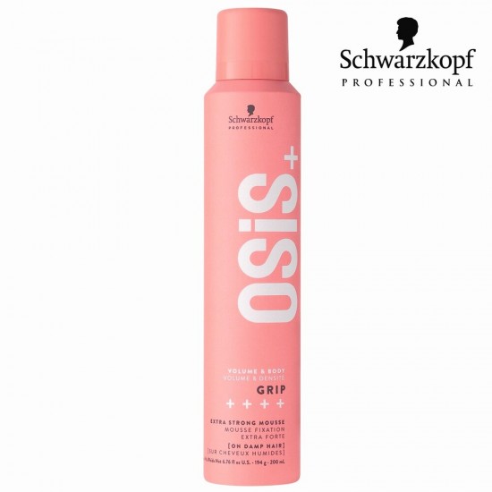 Schwarzkopf Pro OSIS+ GRIP Ļoti stipras fiksācijas matu putas, 200 ml