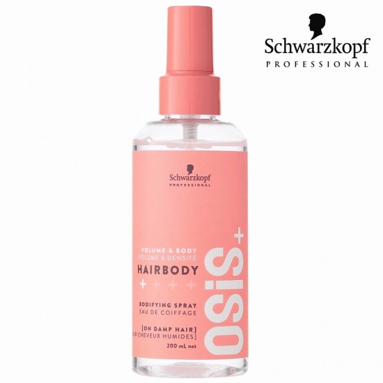 Schwarzkopf Pro OSIS+ HAIRBODY Izsmidzināms līdzeklis pirms veidošanas, 200 ml