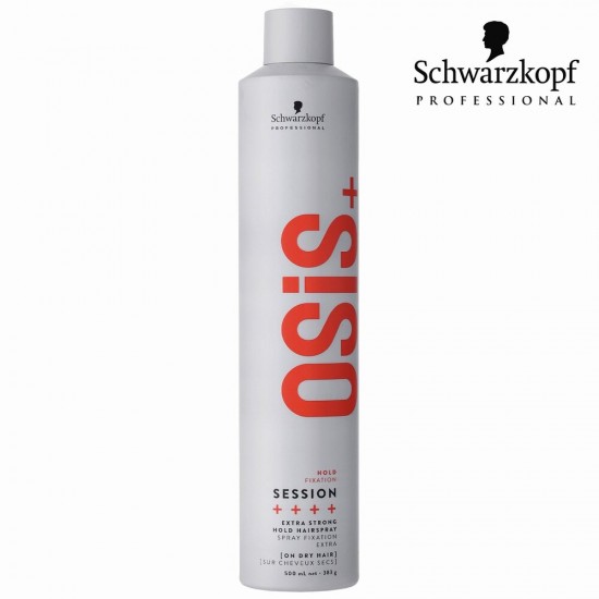 Schwarzkopf Pro OSIS+ SESSION Extra Strong Hold Hairspray, 500 ml