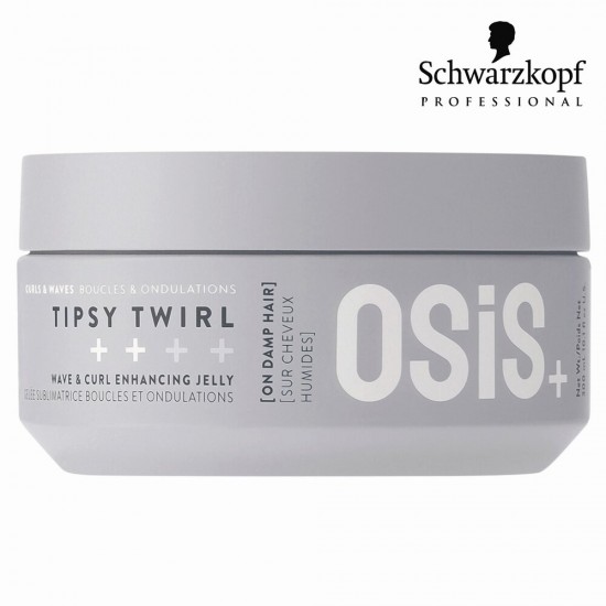 Schwarzkopf Pro OSIS+ TIPSY TWIRL Želeja loku un sprogu izcelšanai, 300ml