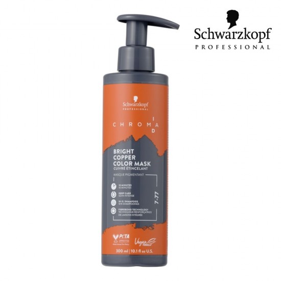 Schwarzkopf Professional Chroma ID 7-77 tonējoša maska, 300 ml