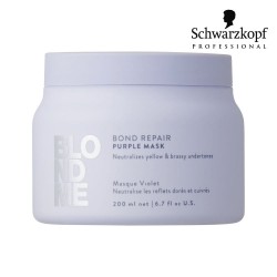 Schwarzkopf Professional BlondMe Bond Repair purple mask 200ml Schwarzkopf Professional BlondMe Bond Repair purple mask 200ml