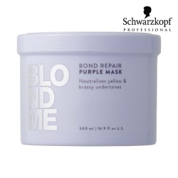 Schwarzkopf Professional BlondMe Bond Repair purple mask 500ml Schwarzkopf Professional BlondMe Bond Repair purple mask 500ml