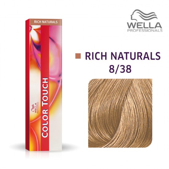 Wella Professionals Color Touch 8/38 demi-permanent hair color without ammonia 60 ml