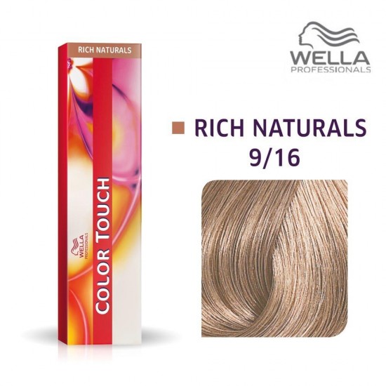 Wella Professionals Color Touch 9/16 tonējoša krēmkrāsa bez amonjaka 60 ml