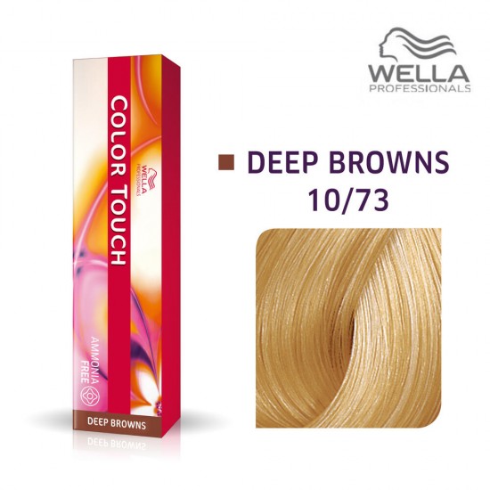 Wella Professionals Color Touch 10/73 tonējoša krēmkrāsa bez amonjaka 60 ml