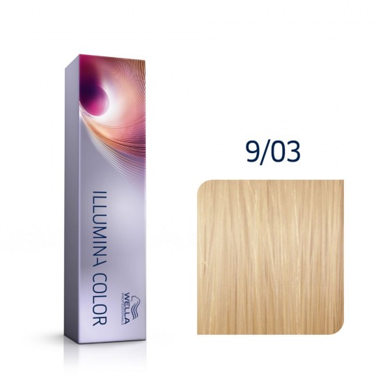 Wella Illumina Color 9/03 permanenta matu krāsa 81g