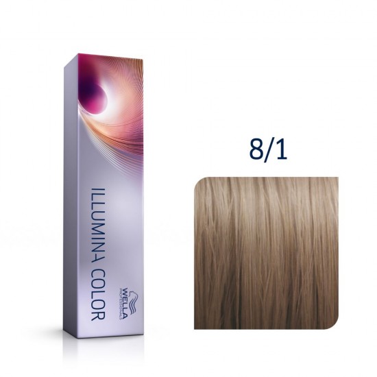 Wella Illumina Color 8/1 permanenta matu krāsa 81g