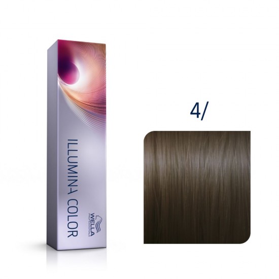 Wella Illumina Color 4 permanenta matu krāsa 81g