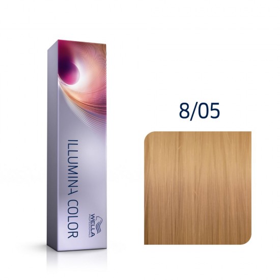 Wella Illumina Color 8/05 permanenta matu krāsa 81g