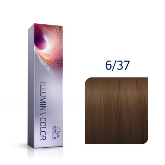 Wella Illumina Color 6/37 permanenta matu krāsa 81g