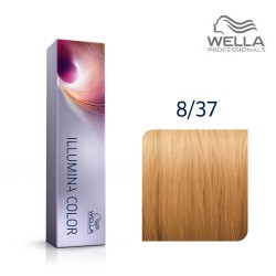 Wella Illumina Color 8/37 permanenta matu krāsa 60 ml