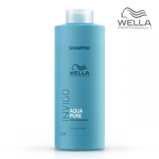 Wella Invigo Aqua Pure Attīrošs šampūns 1000ml